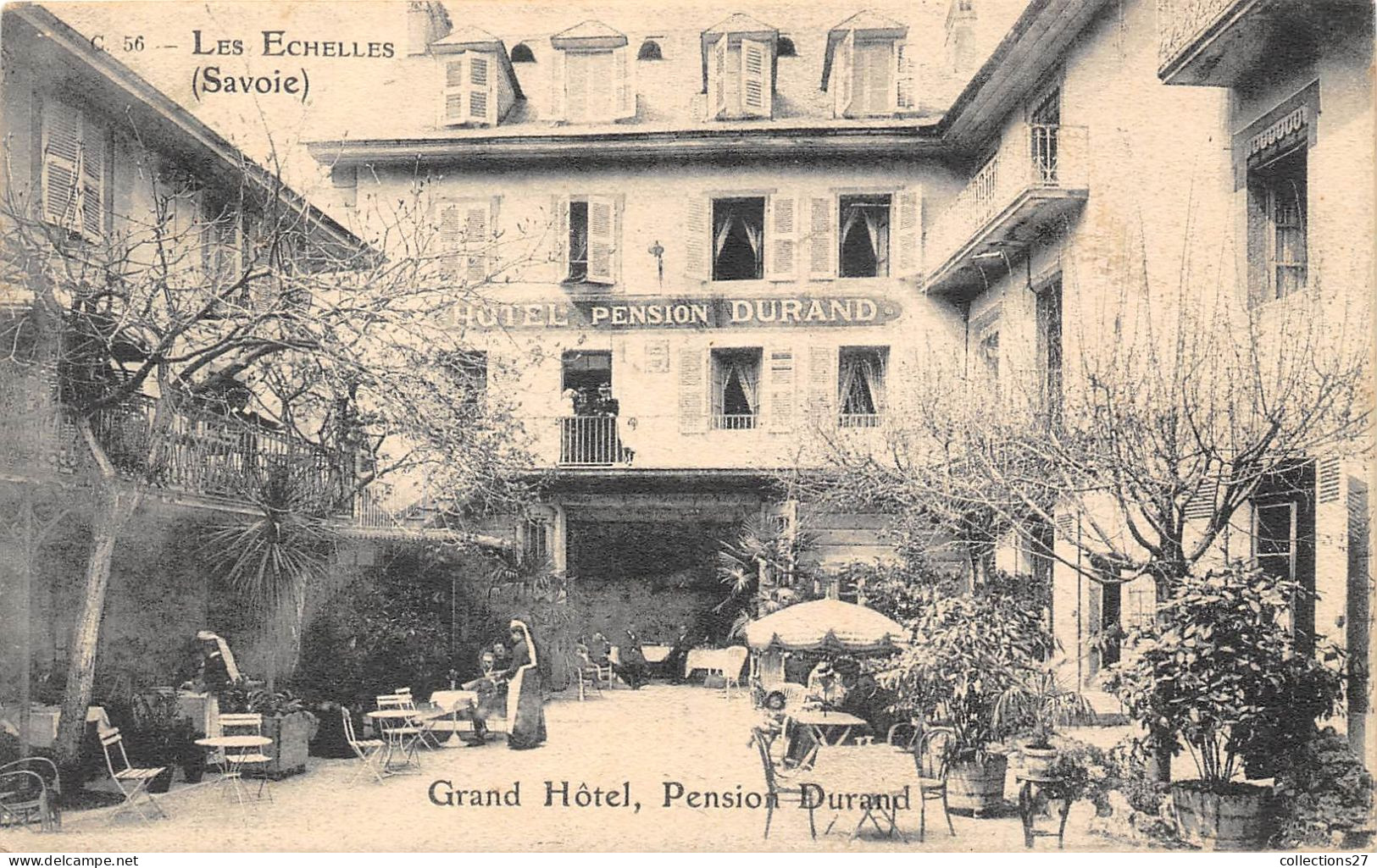 73-LES-ÉCHELLES- GRAND HÔTEL PENSION DURAND - Les Echelles