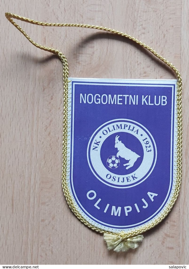 NK Olimpija Osijek  Croatia FOOTBALL CLUB FUTBOL  Soccer  Calcio  PENNANT, SPORTS FLAG ZS 4/7 - Habillement, Souvenirs & Autres