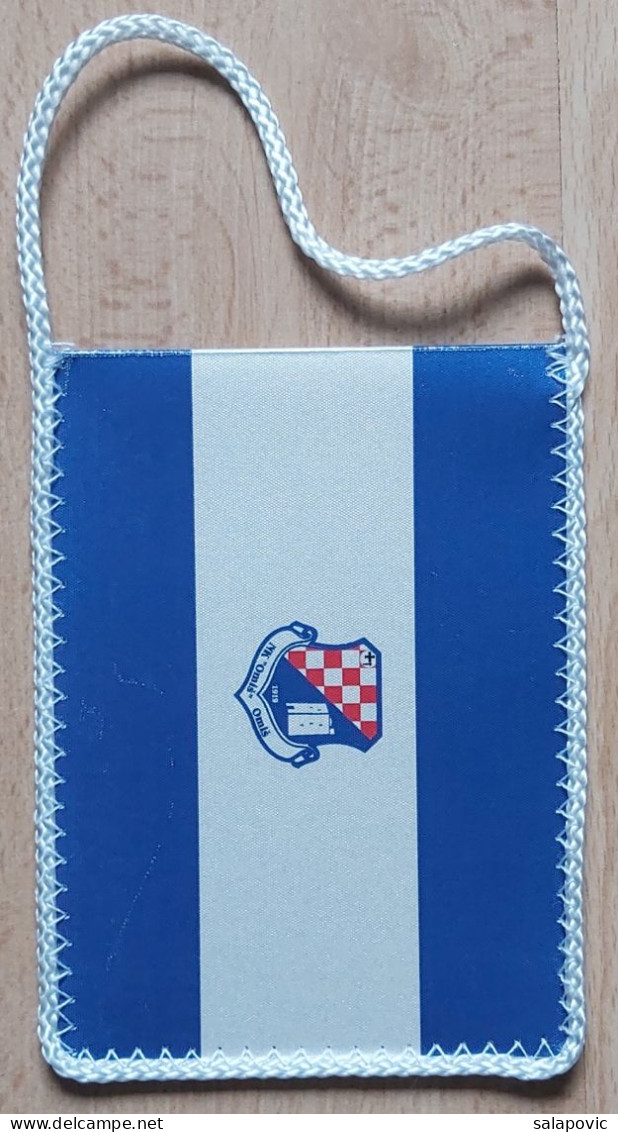 NK Omis Croatia Football CLUB Soccer Fussball Calcio Futbol Futebol PENNANT, SPORTS FLAG ZS 4/8 - Bekleidung, Souvenirs Und Sonstige