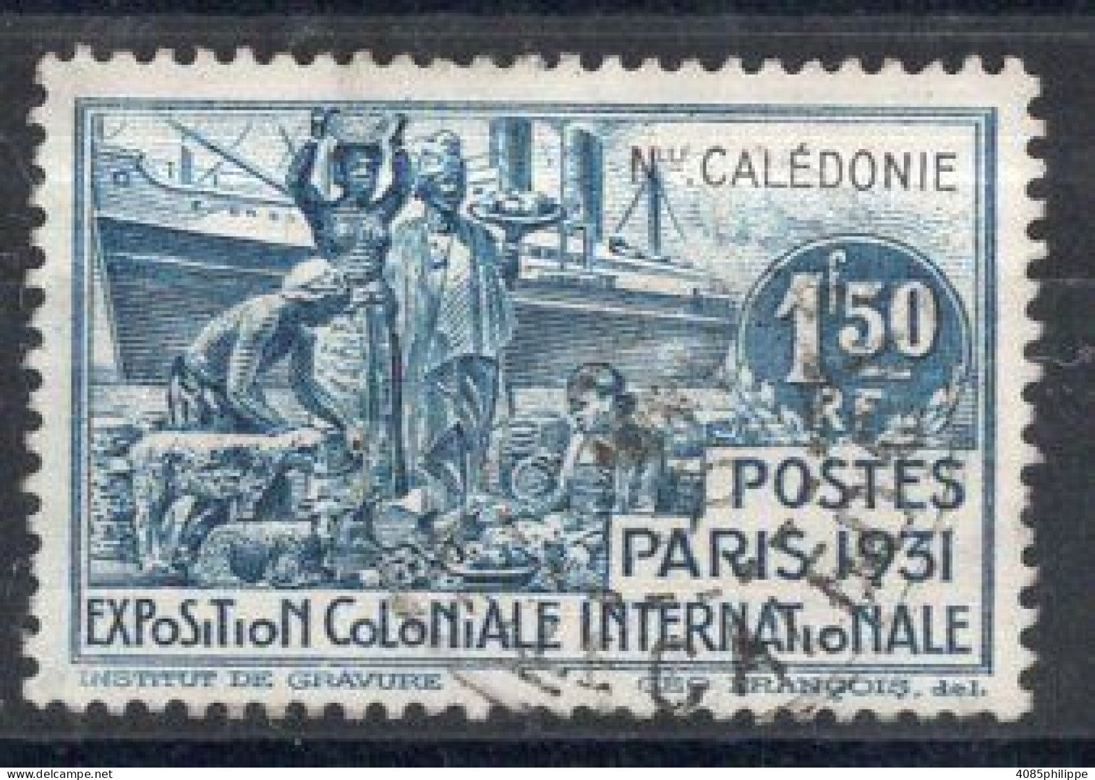 Nvelle CALEDONIE Timbre-Poste N°165 Oblitéré TB   Cote : 9€50 - Gebruikt