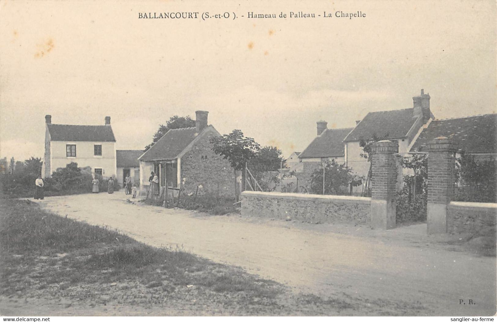 CPA 91 BALLANCOURT / HAMEAU DE PALLEAU / LA CHAPELLE - Ballancourt Sur Essonne
