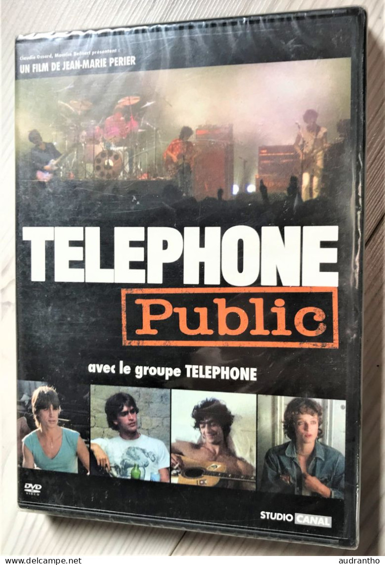 DVD TELEPHONE Public Avec Le Groupe Téléphone Neuf Sous Plastique 1980 - Konzerte & Musik