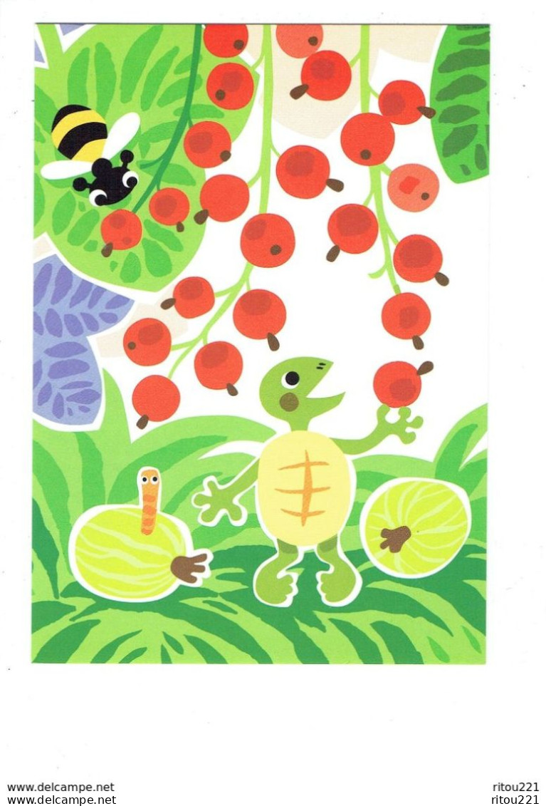 Cpm - Illustration LIISA KALLIO Pippu Papun Laulut - Abeille Tortue Ver De Terre Fruits Groseilles - Schildpadden