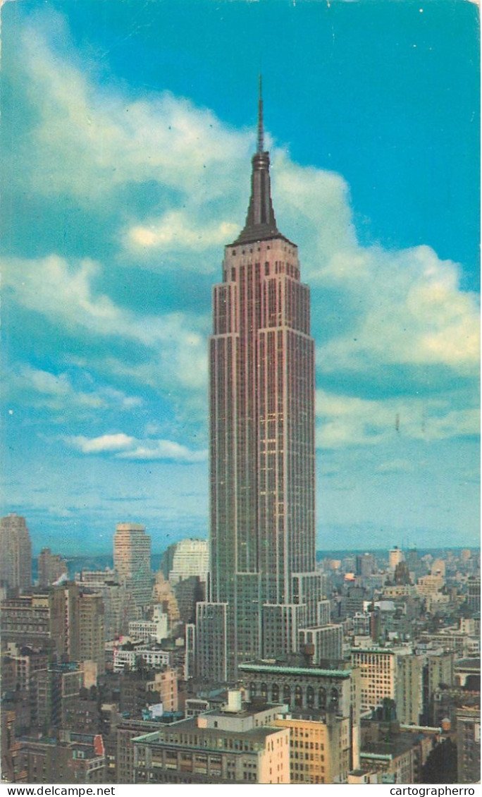 Postcard United States  NY - New York > New York City > Empire State Building 1957 - Empire State Building