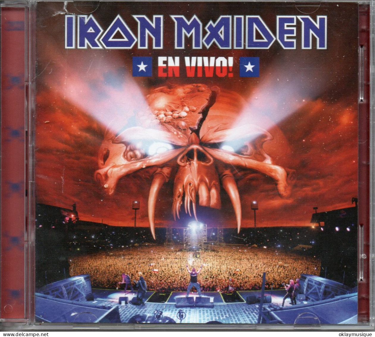 2012 Iron Maiden (en Vivo!) Neuve Sans Blister - Hard Rock & Metal