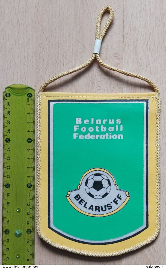 Belarus Football Federation Football  soccer Fussball Calcio Futbol Futebol PENNANT, SPORTS FLAG ZS 4/10 - Habillement, Souvenirs & Autres