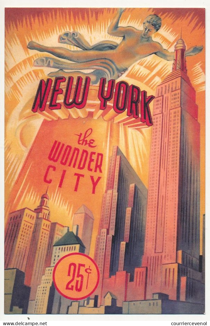 3 CPM - Reproduction D'ancien (c 2006) NEW-YORK City, The Wonder City / City Of Marvels / ... - Otros & Sin Clasificación