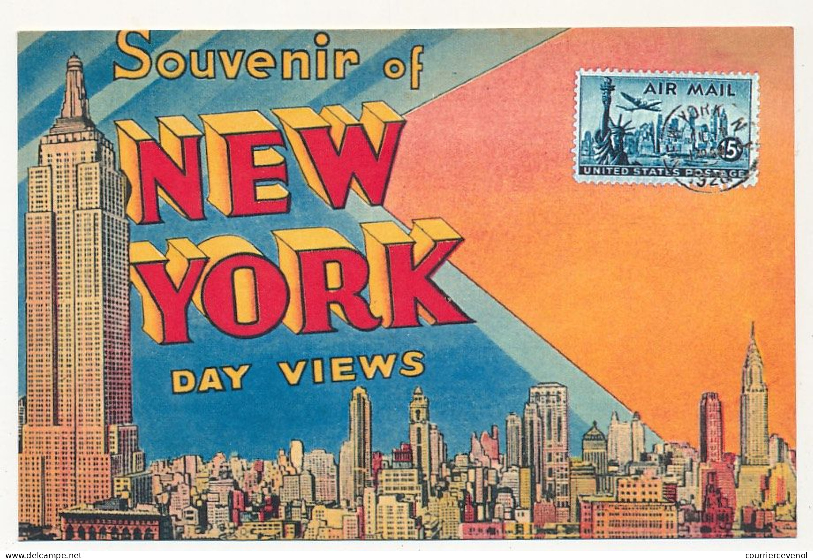 3 CPM - Reproduction D'ancien (c 2006) NEW-YORK Times Square, Souvenir Of New-York, Radio City - Andere & Zonder Classificatie