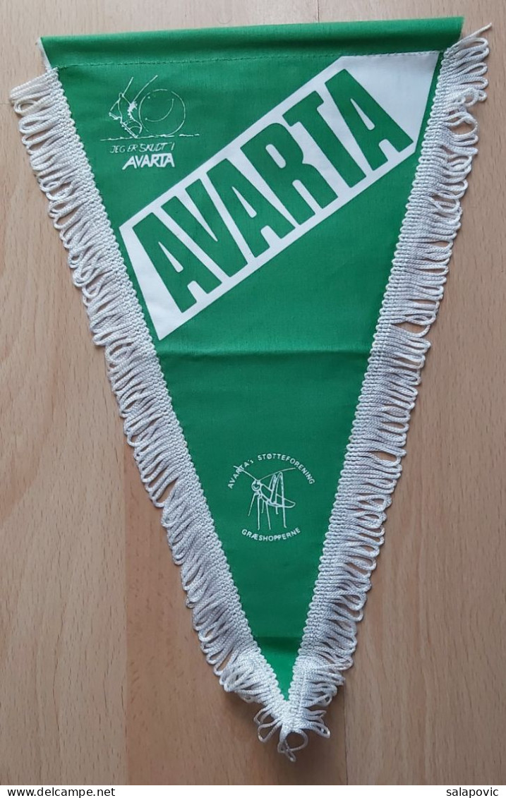 Boldklubben Avarta Denmark Football Club  PENNANT, SPORTS FLAG ZS 4/11 - Bekleidung, Souvenirs Und Sonstige