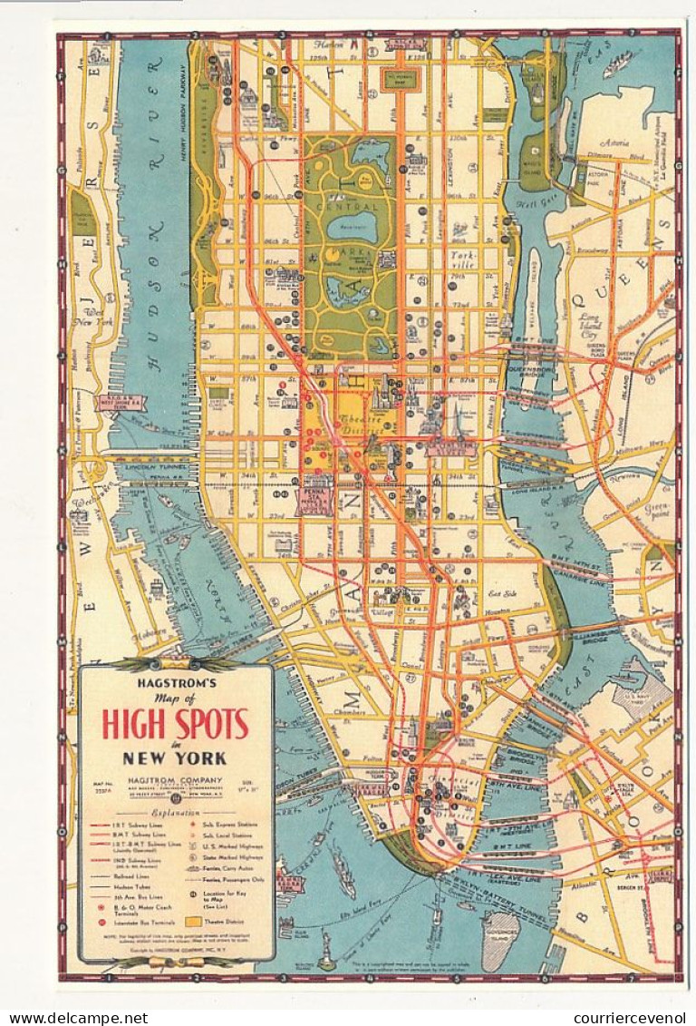 3 CPM - Reproduction D'ancien (c 2006) NEW-YORK The WONDER CITY Of The WORLD, Chrysler Building, High Spots - Andere & Zonder Classificatie