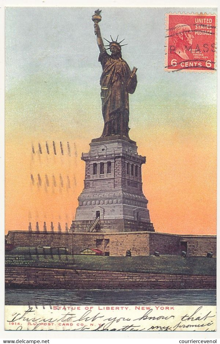 3 CPM - Reproduction D'ancien (c 2006) NEW-YORK Statue Of Liberty, Pennsylvania Railroad, Greetings From Coney Island - Andere & Zonder Classificatie