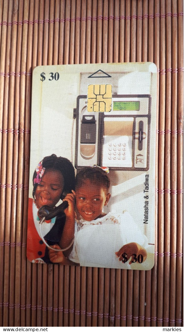 Phonecard Zimbabwe  $ 30  Used Rare - Zimbabwe