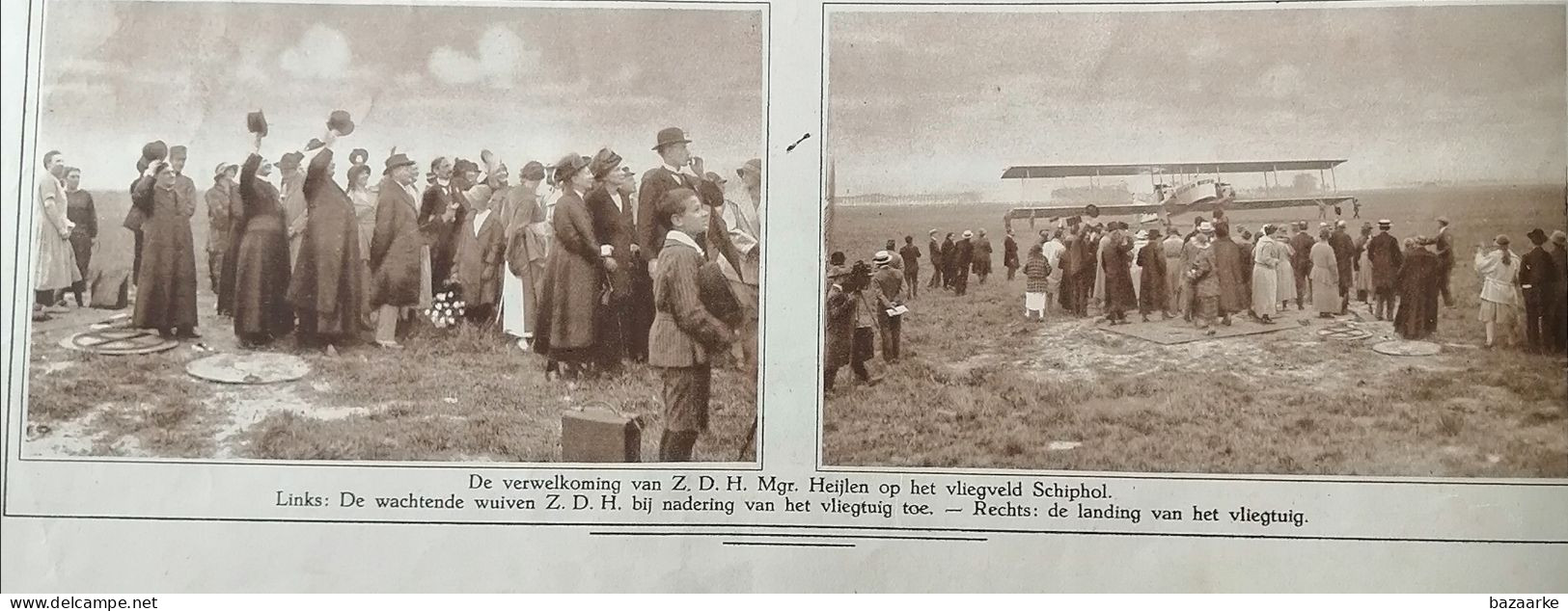 AMSTERDAM..1924.. HERINNERING AAN HET XXVII Ste INTERNATIONAAL EUCHARISTISCH CONGRES / KARD.VAN ROSSUM/BARON Van VOORST - Oud