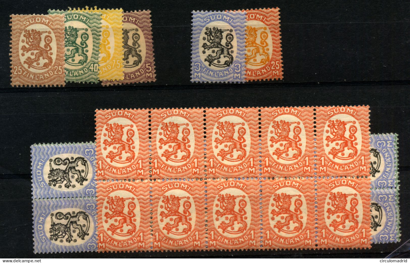 Finlandia Nº Entre 99 Y 131**. - Unused Stamps