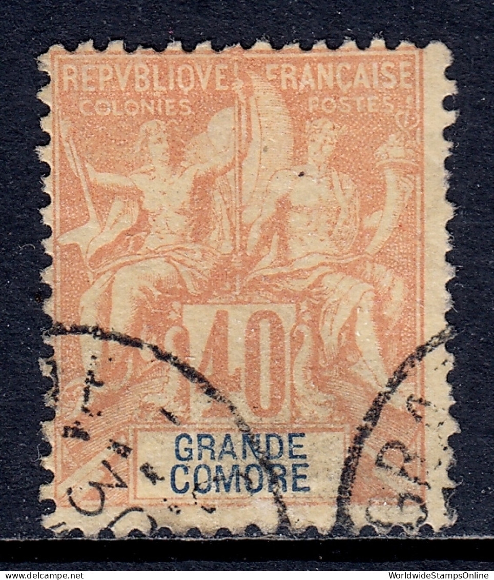 Grand Comoro - Scott #14 - Used - SCV $20 - Oblitérés