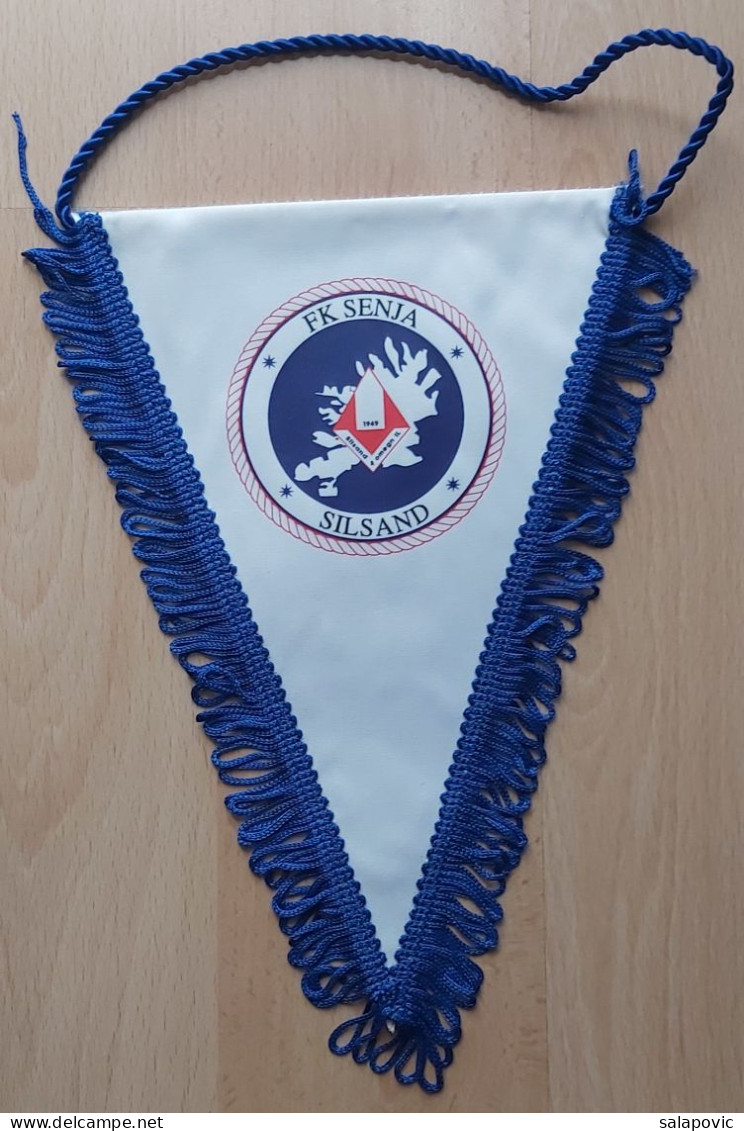 FK Senja Norway Football Soccer Club Fussball Calcio Futbol Futebol PENNANT, SPORTS FLAG ZS 4/13 - Abbigliamento, Souvenirs & Varie