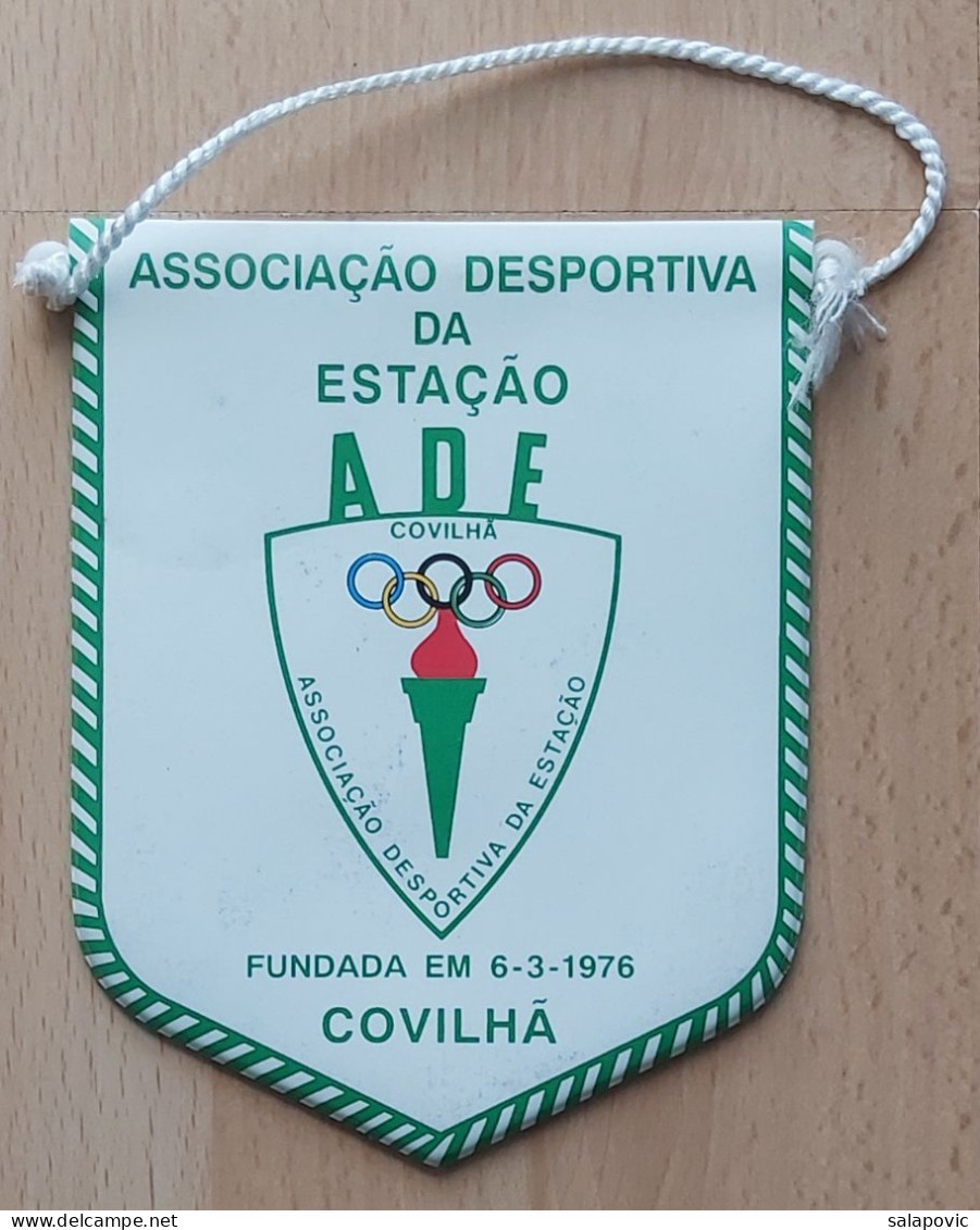 ADE - Asociación Deportiva De Estação Portugal Football Soccer Club Calcio Futbol Futebol PENNANT, SPORTS FLAG ZS 4/14 - Kleding, Souvenirs & Andere