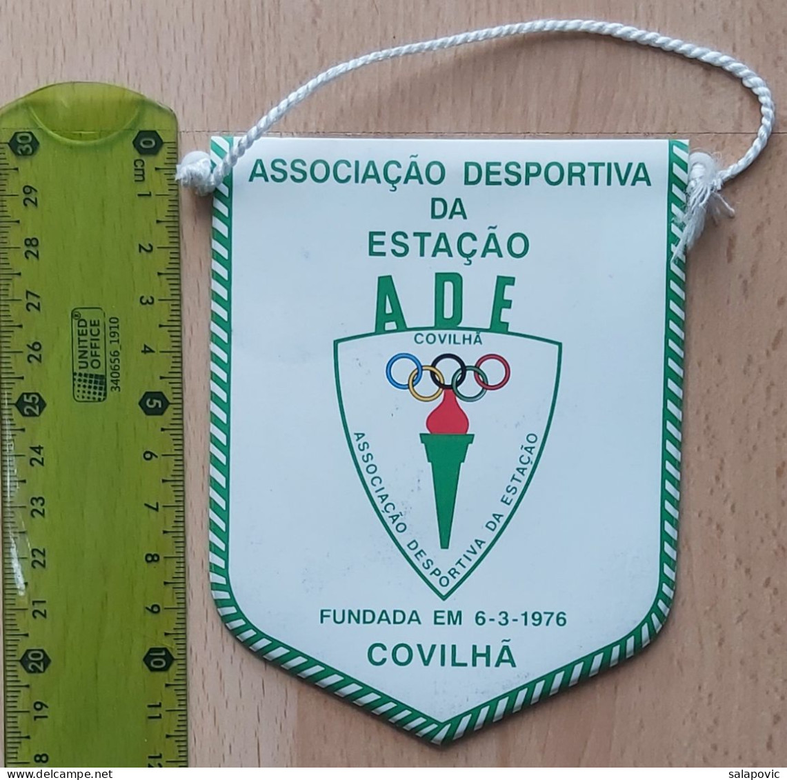 ADE - Asociación Deportiva De Estação Portugal Football Soccer Club Calcio Futbol Futebol PENNANT, SPORTS FLAG ZS 4/14 - Bekleidung, Souvenirs Und Sonstige