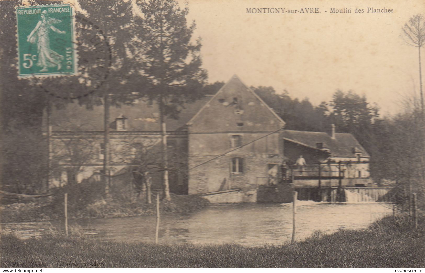 28 : Montigny Sur Avre  : Le Moulin Des Planches   ///  Réf. Mars. 23  ///  BO. M - Montigny-sur-Avre