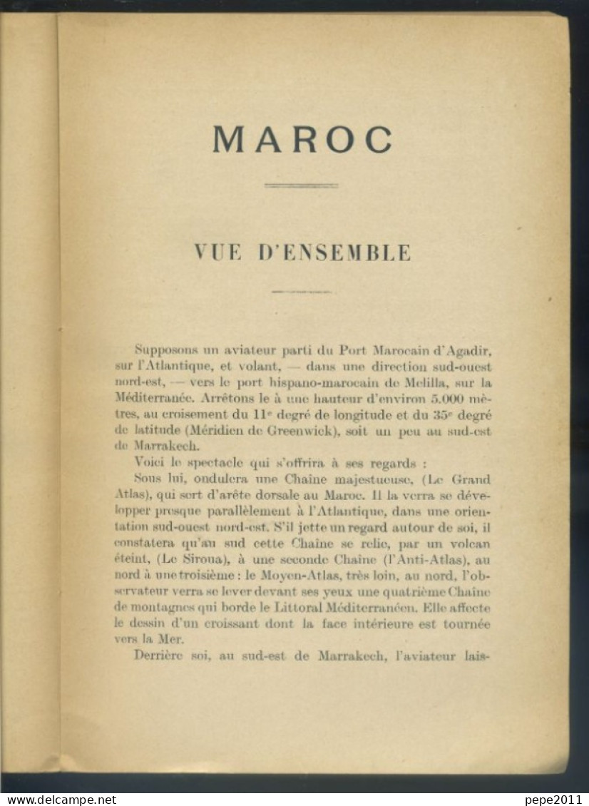 Mission Hugues Le Roux - MAROC - 1919 - Französisch