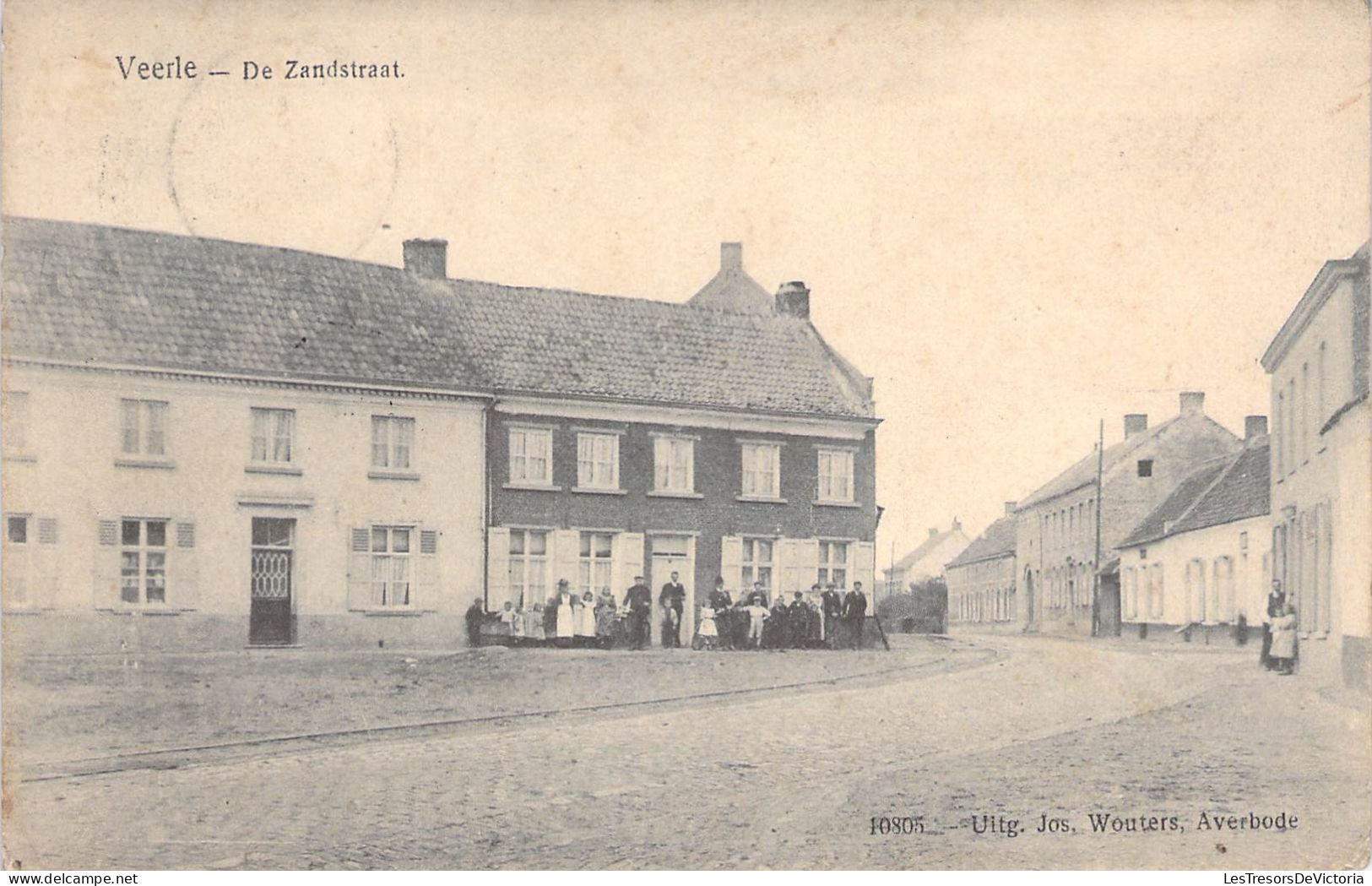 Belgique - Veerle - De Zandstraat - Edit. Jos. Wouters - Animé - Daté 1906 - Carte Postale Ancienne - Dinant