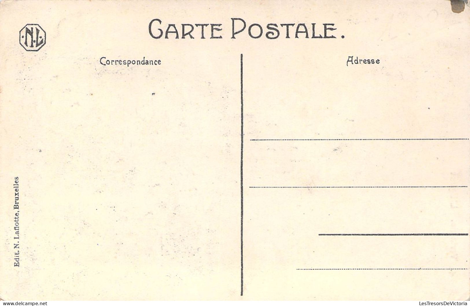 Belgique - Verlaine - L'église - Edit. Laflotte - Animé - Attelage - Clocher - Carte Postale Ancienne - Hoei