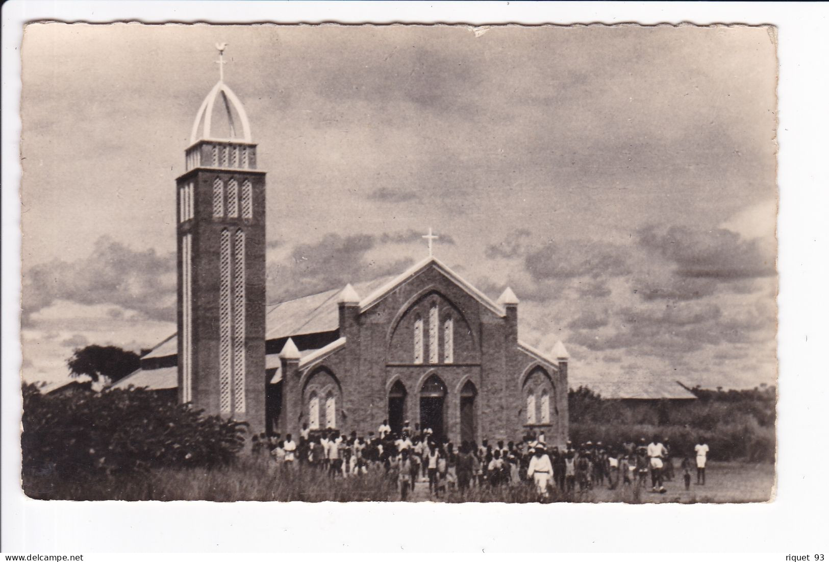 Oubangui-Chari-Mission-Ste-Thérèse De Fort Crampel - L'Eglise - Centrafricaine (République)