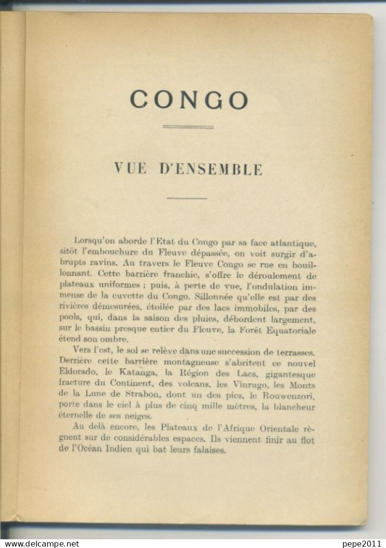 Mission Hugues Le Roux - CONGO - 1919 - Francese