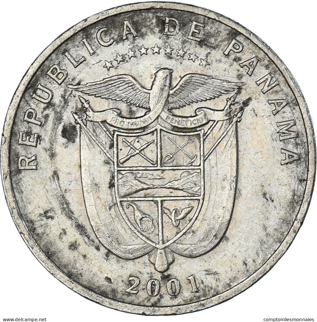 Monnaie, Panama, 5 Centesimos, 2001 - Panama