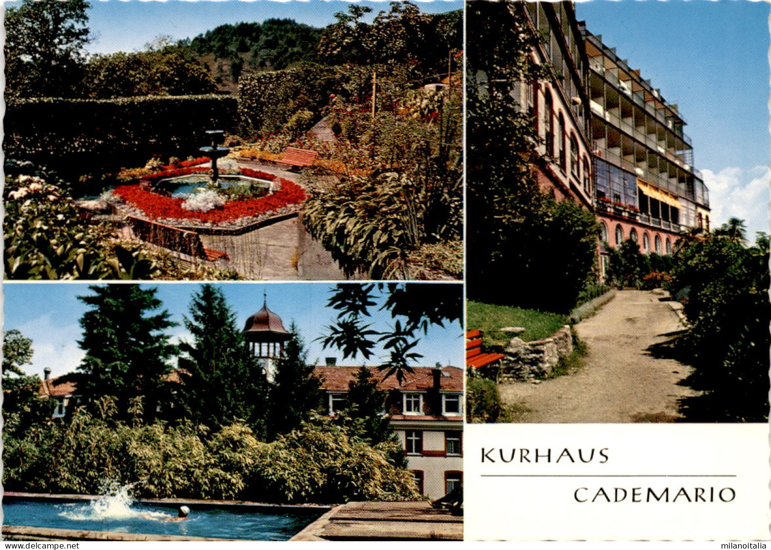 Kurhaus Cademario - 3 Bilder * 16. 7. 1973 - Cademario