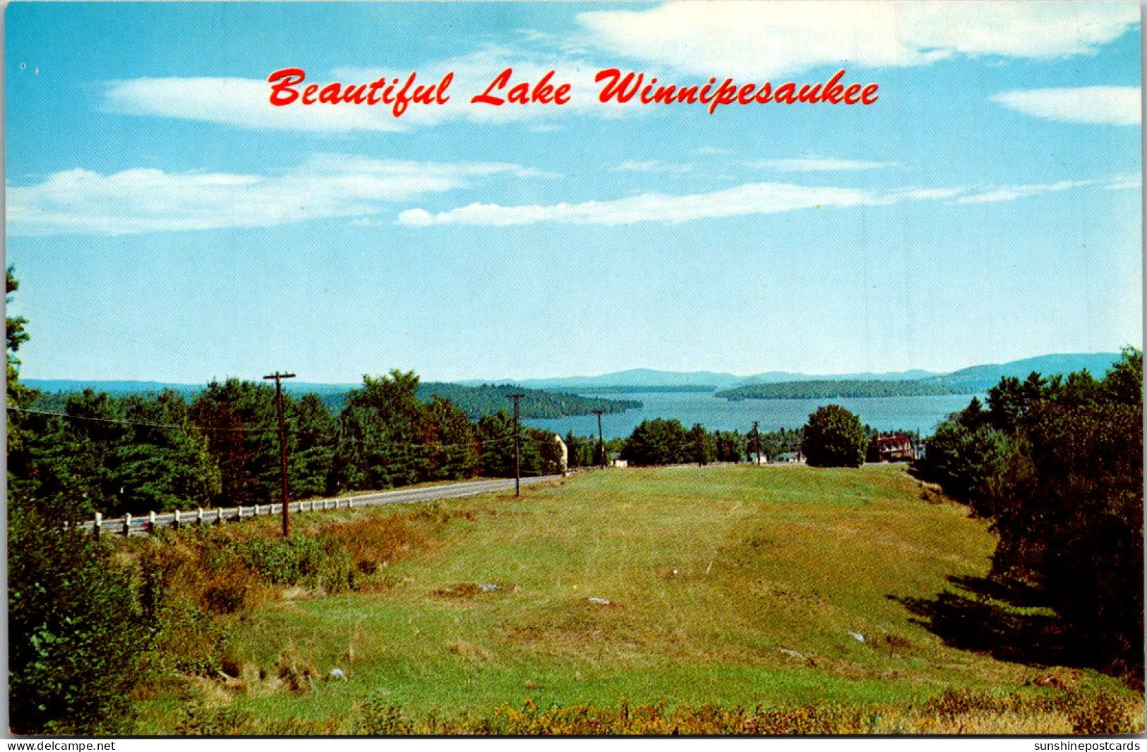 Greetings From Lake Winnispesaukee New Hampshire - Souvenir De...