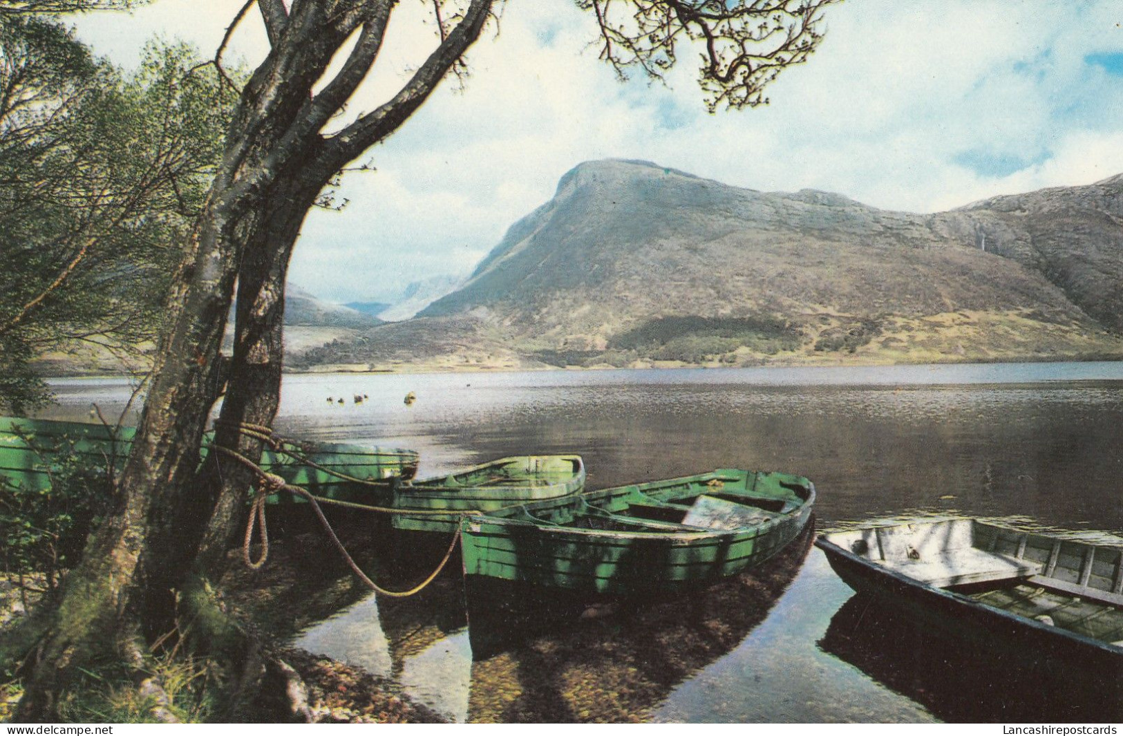 Postcard Loch Maree Wester Ross Highland Scotland My Ref B14726 - Ross & Cromarty