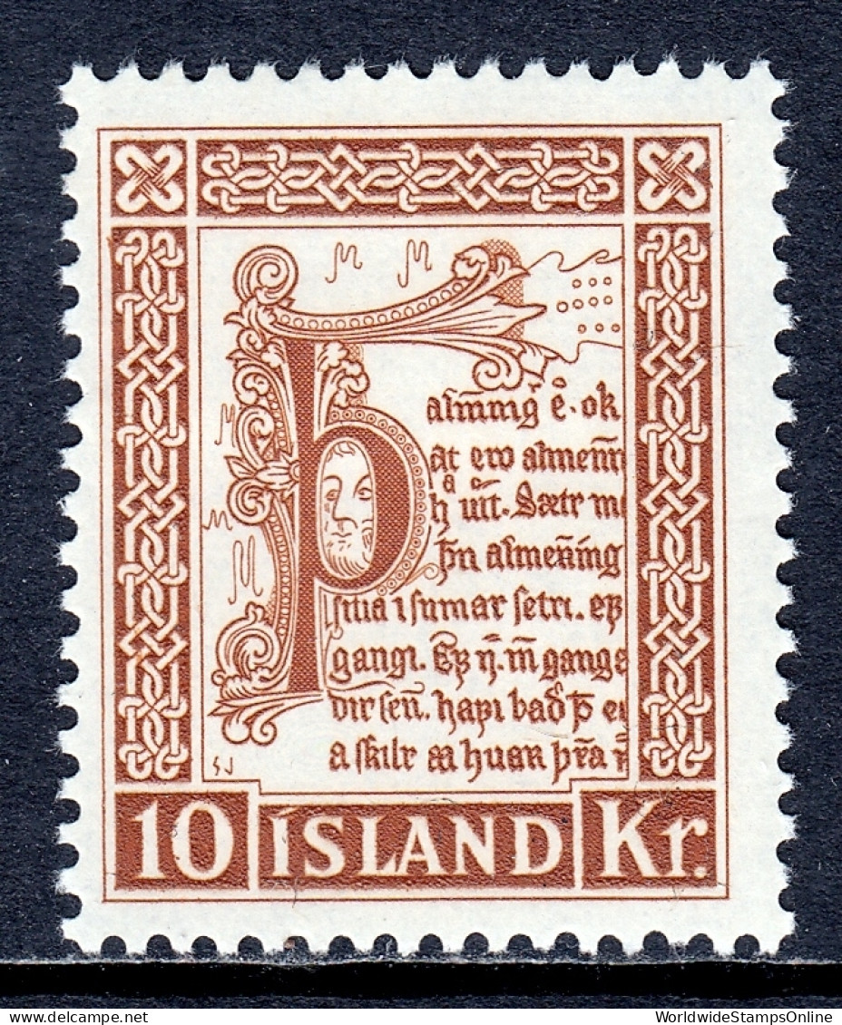 Iceland - Scott #282 - MLH - SCV $14 - Neufs