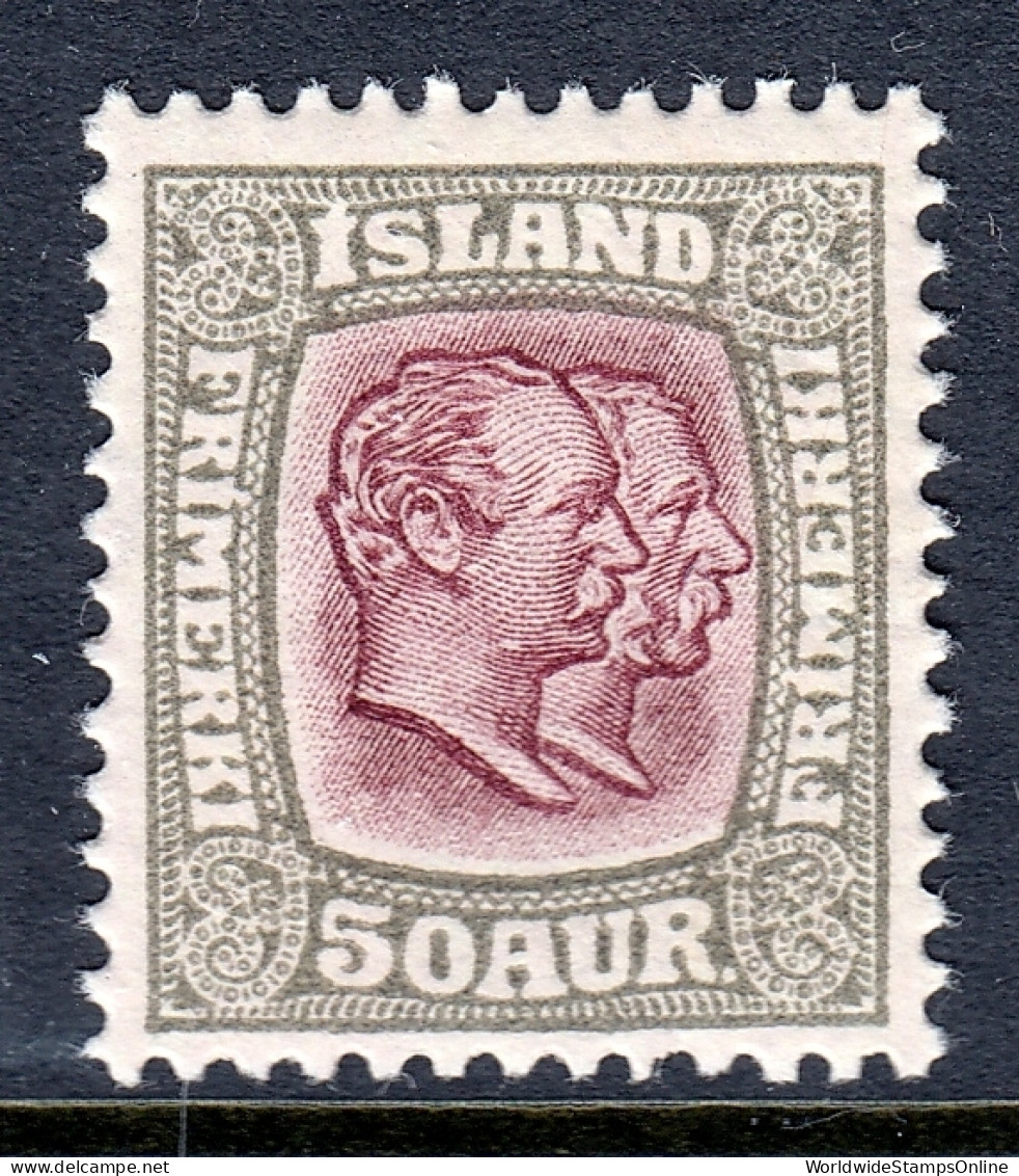 Iceland - Scott #82 - MH - SCV $8.00 - Neufs