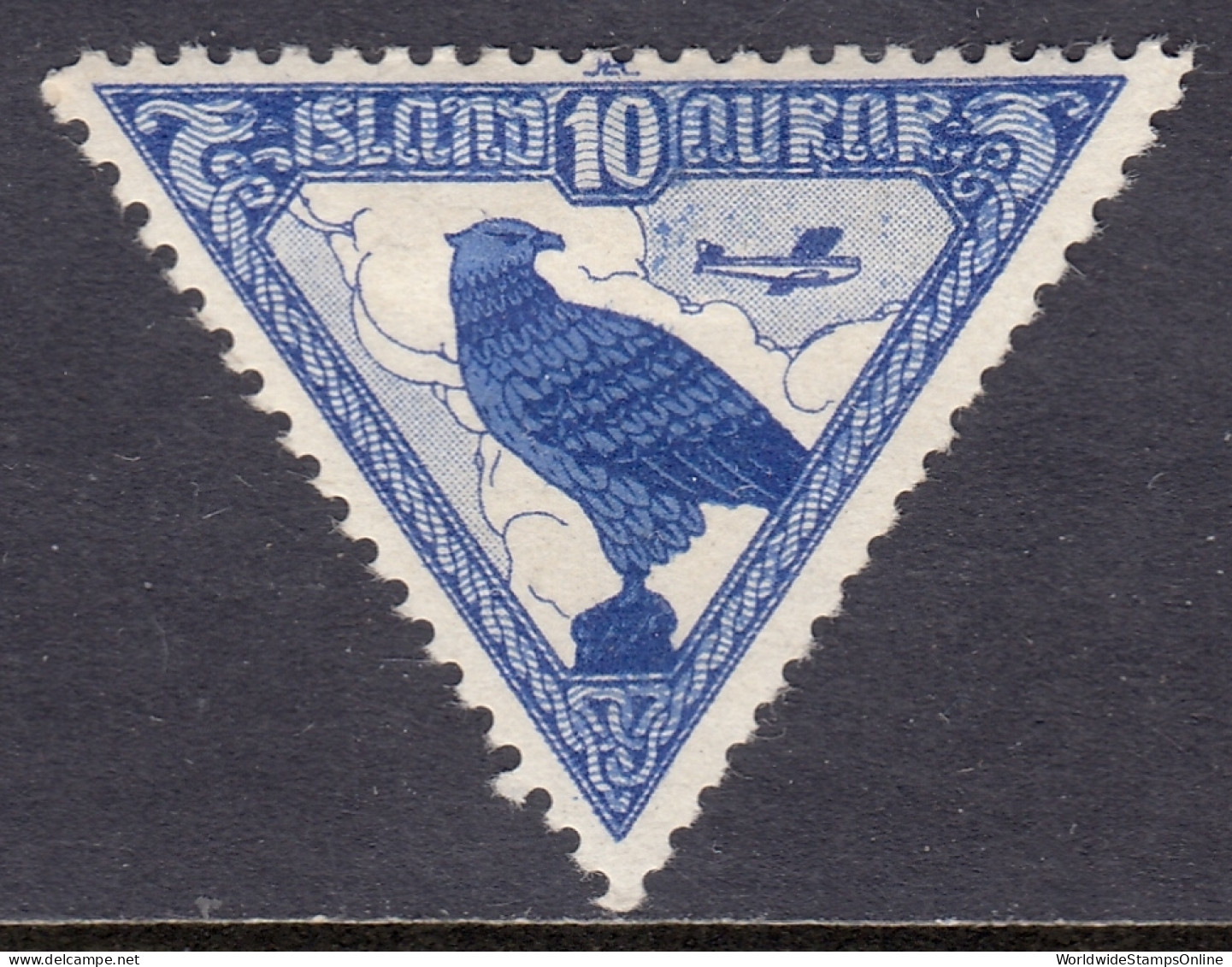 Iceland - Scott #C3 - MH - SCV $25.00 - Poste Aérienne