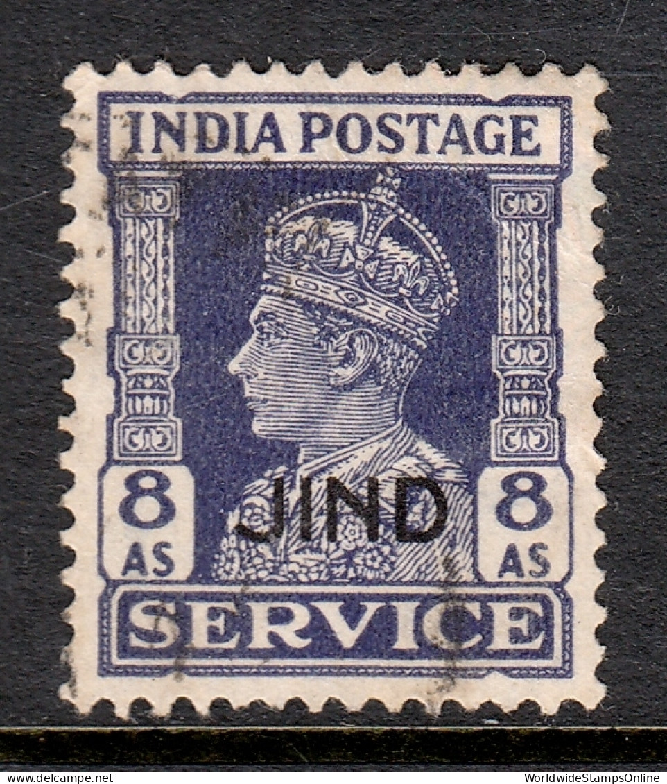 India (Jind) - Scott #O71 - Used - Minor Crease - SCV $12 - Jhind