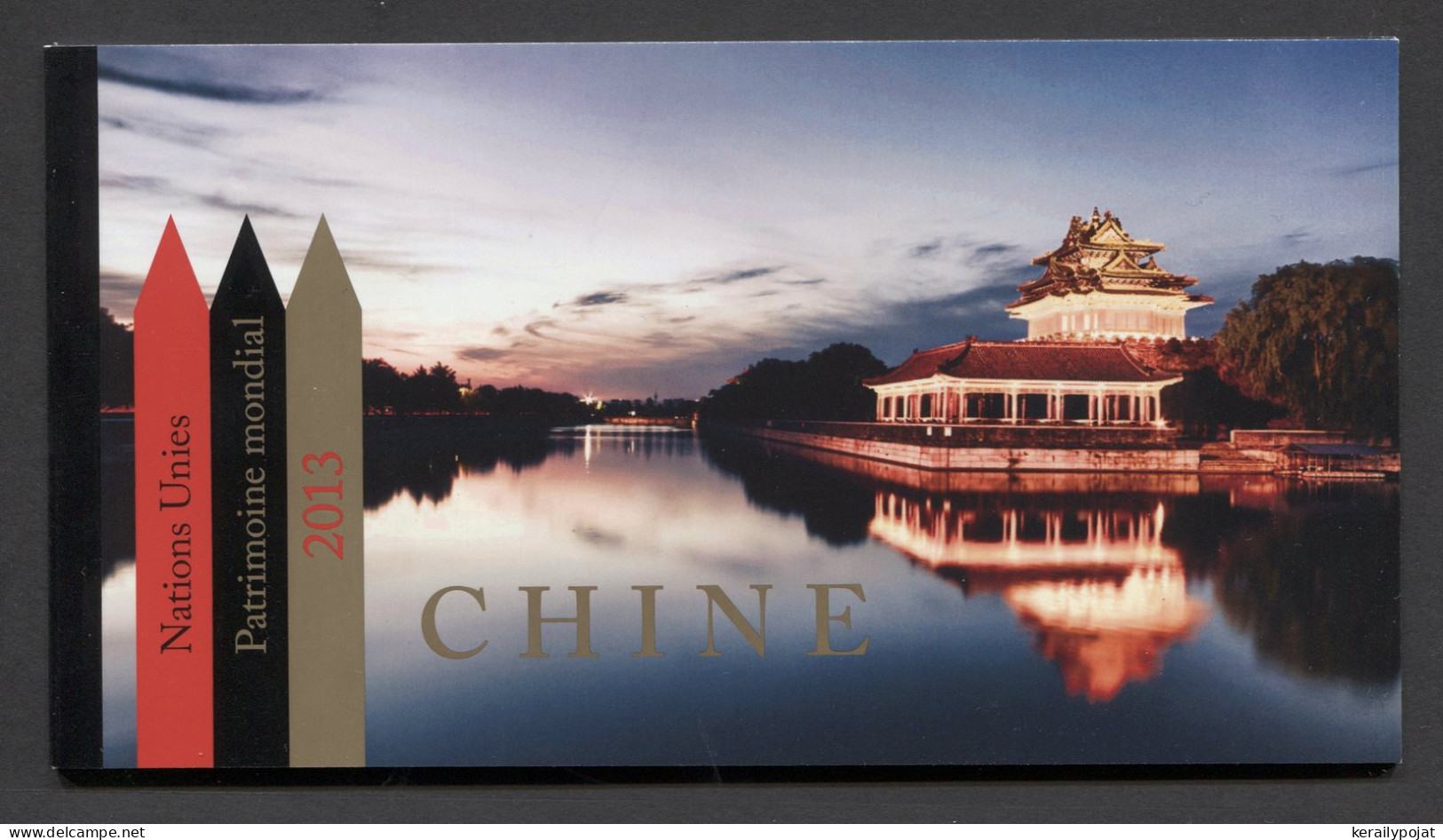 Switzerland (UN Geneva) - 2013 Unesco World Heritage China Booklet MNH__(FIL-78) - Carnets