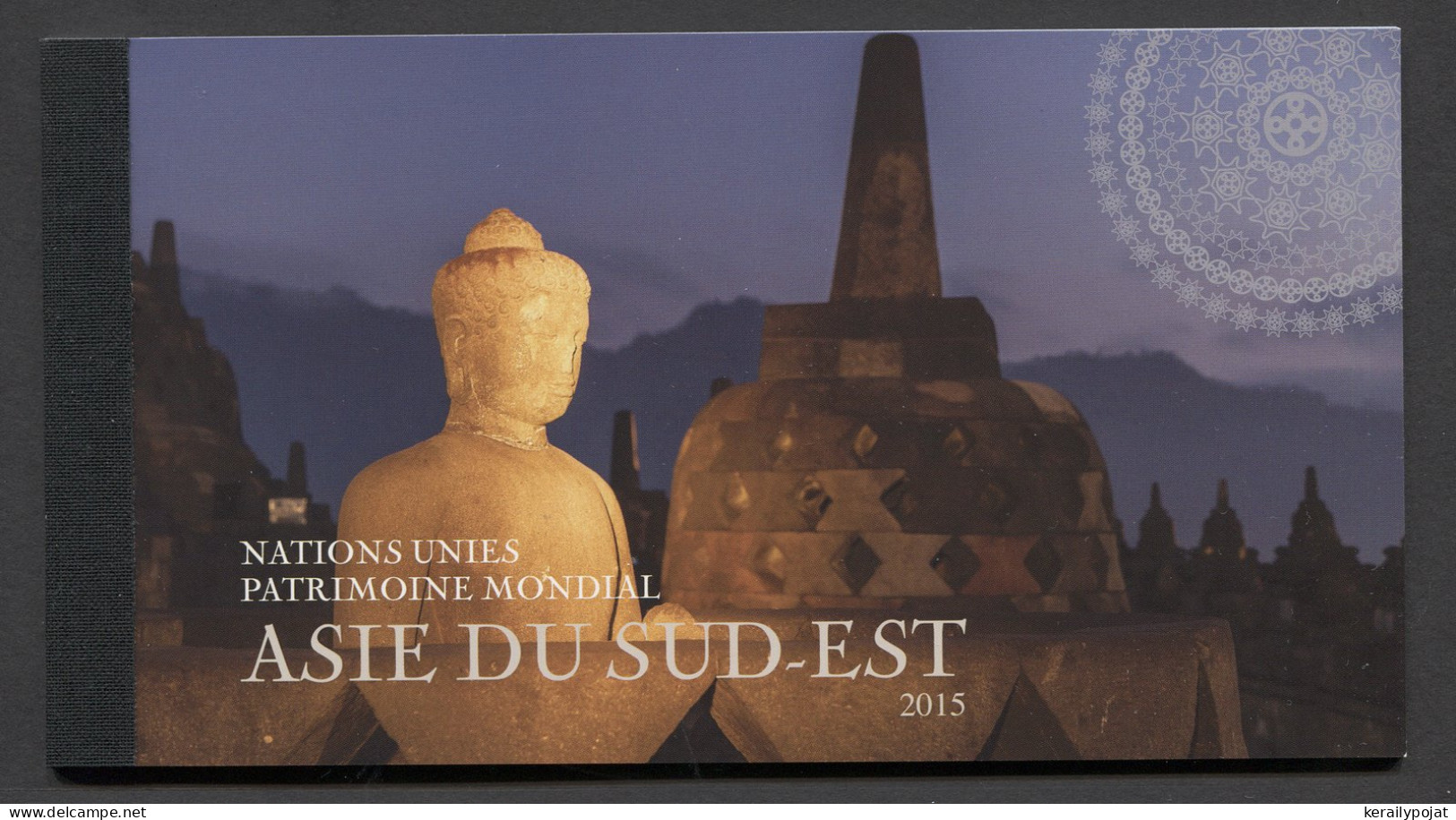 Switzerland (UN Geneva) - 2015 Unesco World Heritage Southeast Asia Booklet MNH__(FIL-82) - Postzegelboekjes