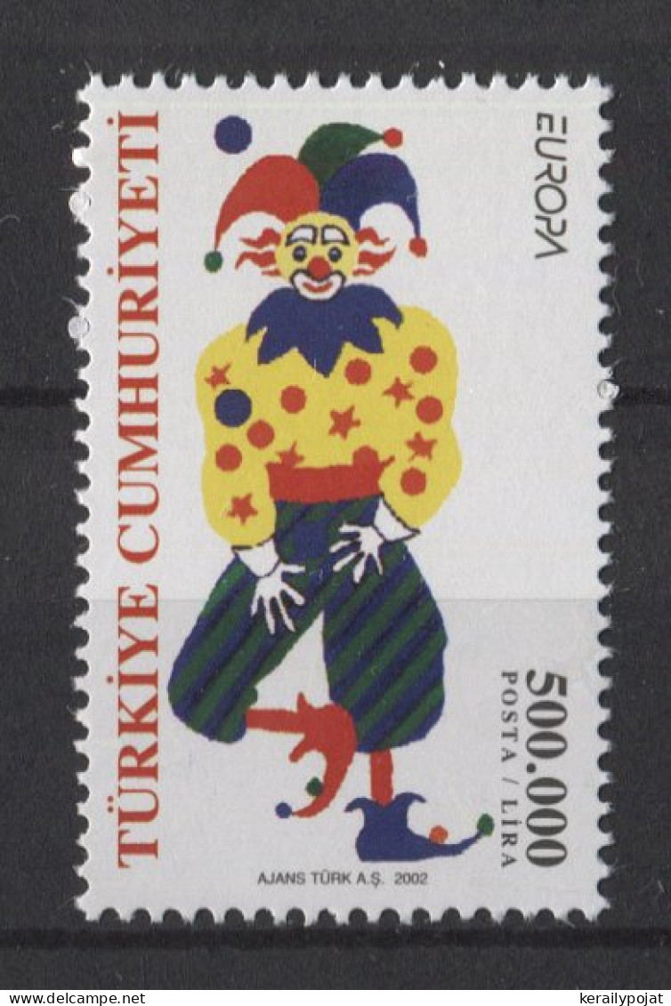 Turkey - 2002 Europe Circus MNH__(TH-20881) - Nuevos