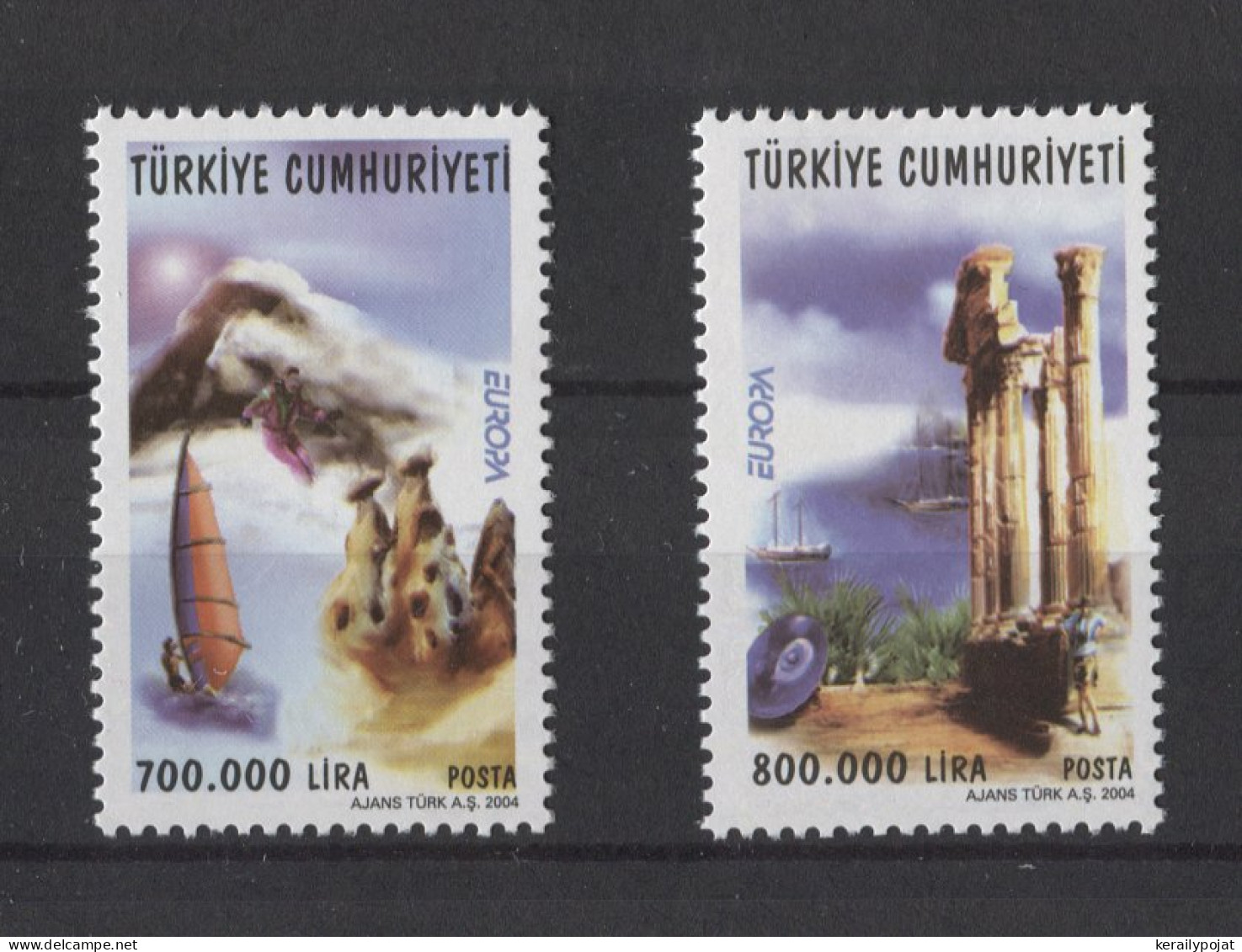 Turkey - 2004 Europe Holidays MNH__(TH-20919) - Ongebruikt