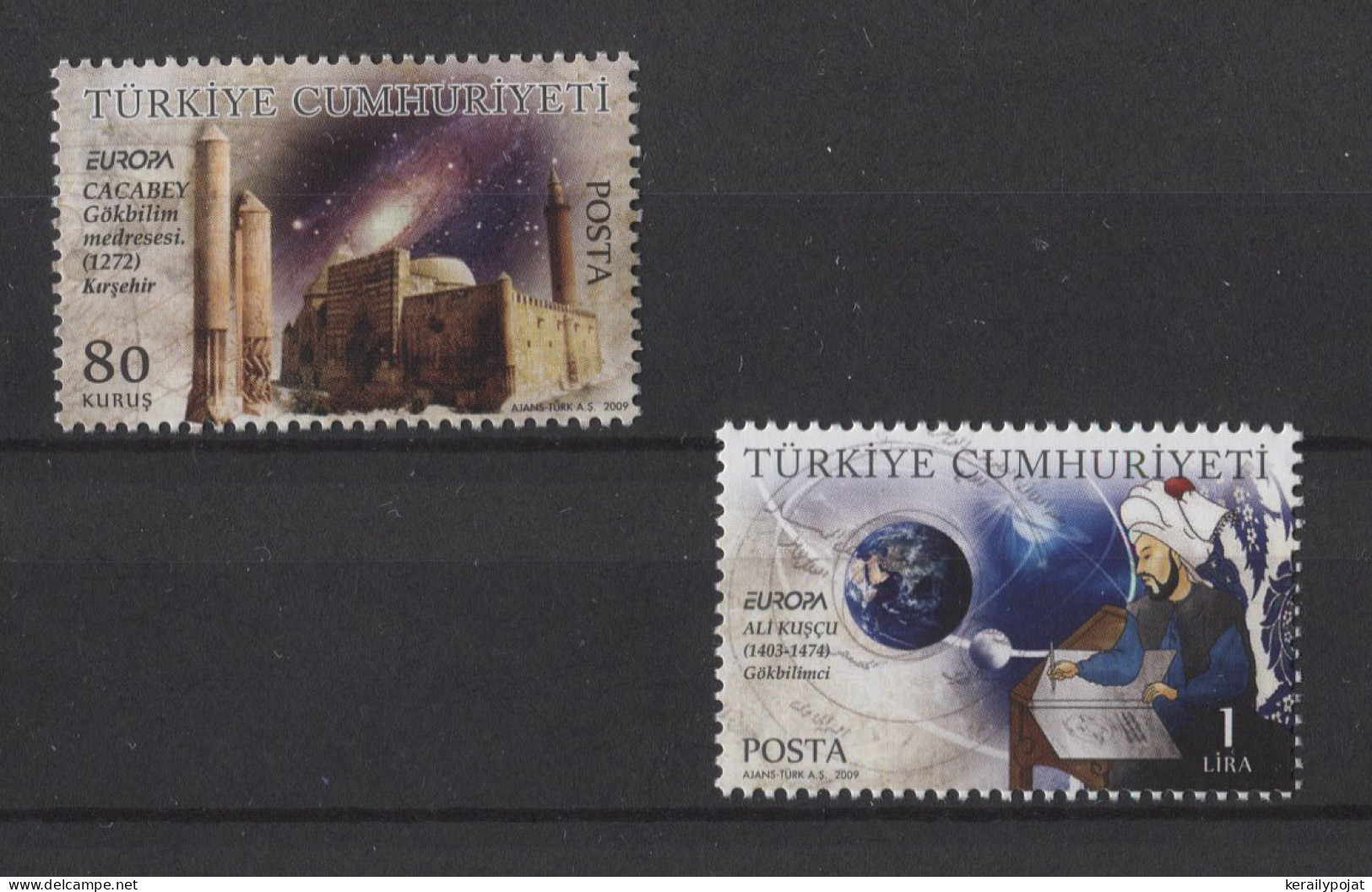 Turkey - 2009 Europe Astronomy MNH__(TH-20490) - Nuevos