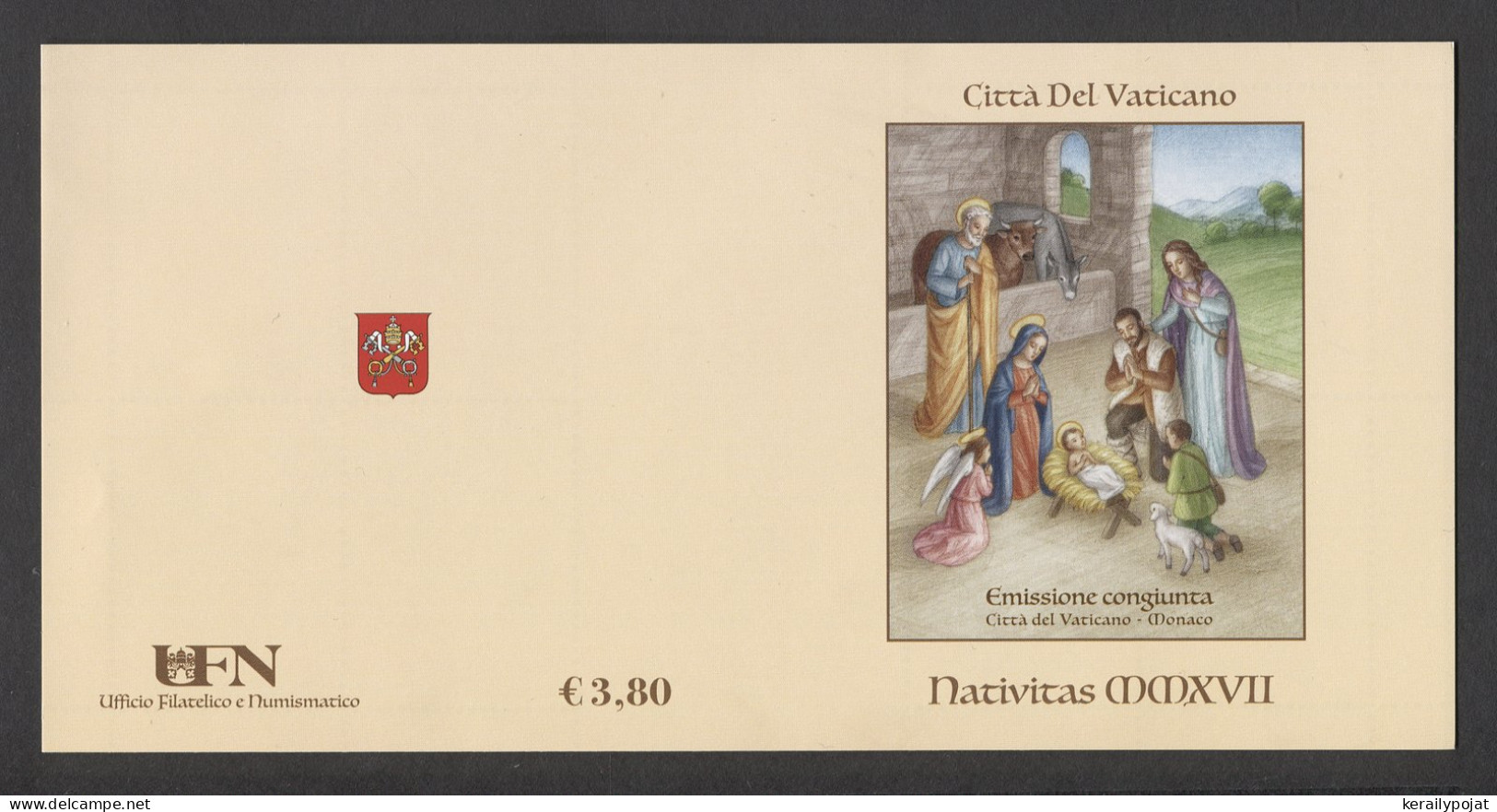 Vatican - 2017 Christmas Booklet MNH__(FIL-64) - Carnets