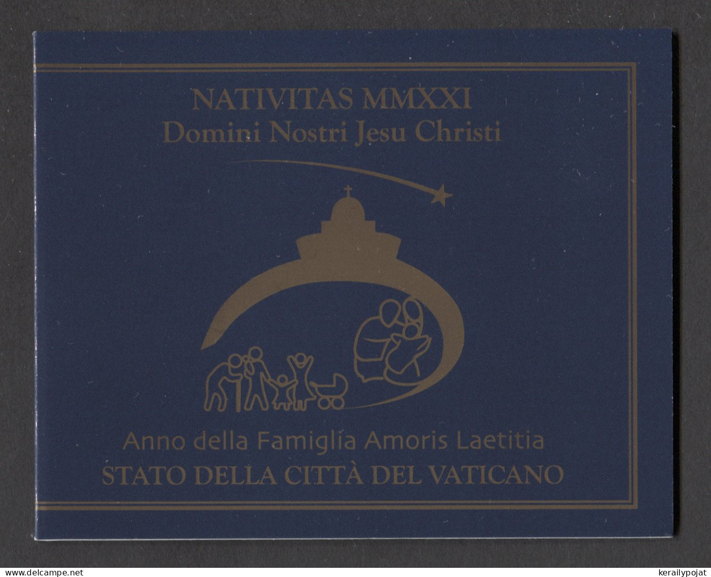 Vatican - 2021 Christmas Booklet MNH__(FIL-63) - Booklets