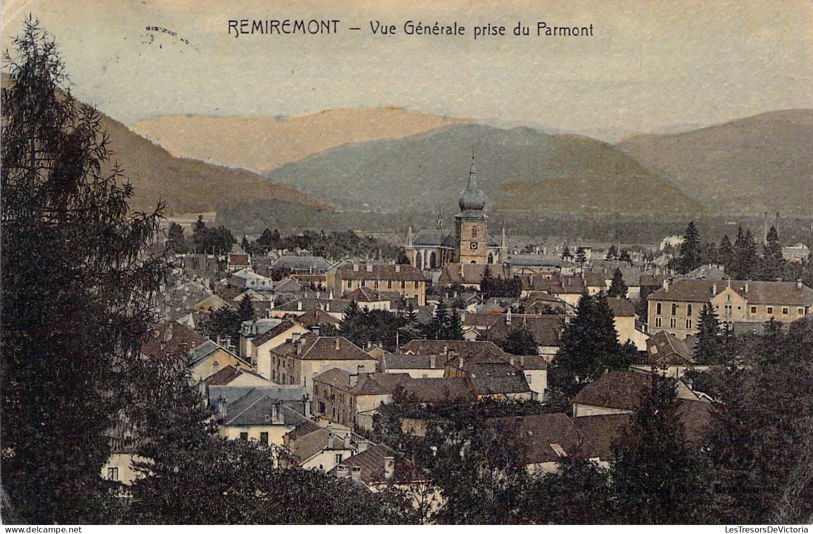 FRANCE - 88 - REMIREMONT - Vue Générale Prise Du Parmont - Carte Postale Ancienne - Remiremont