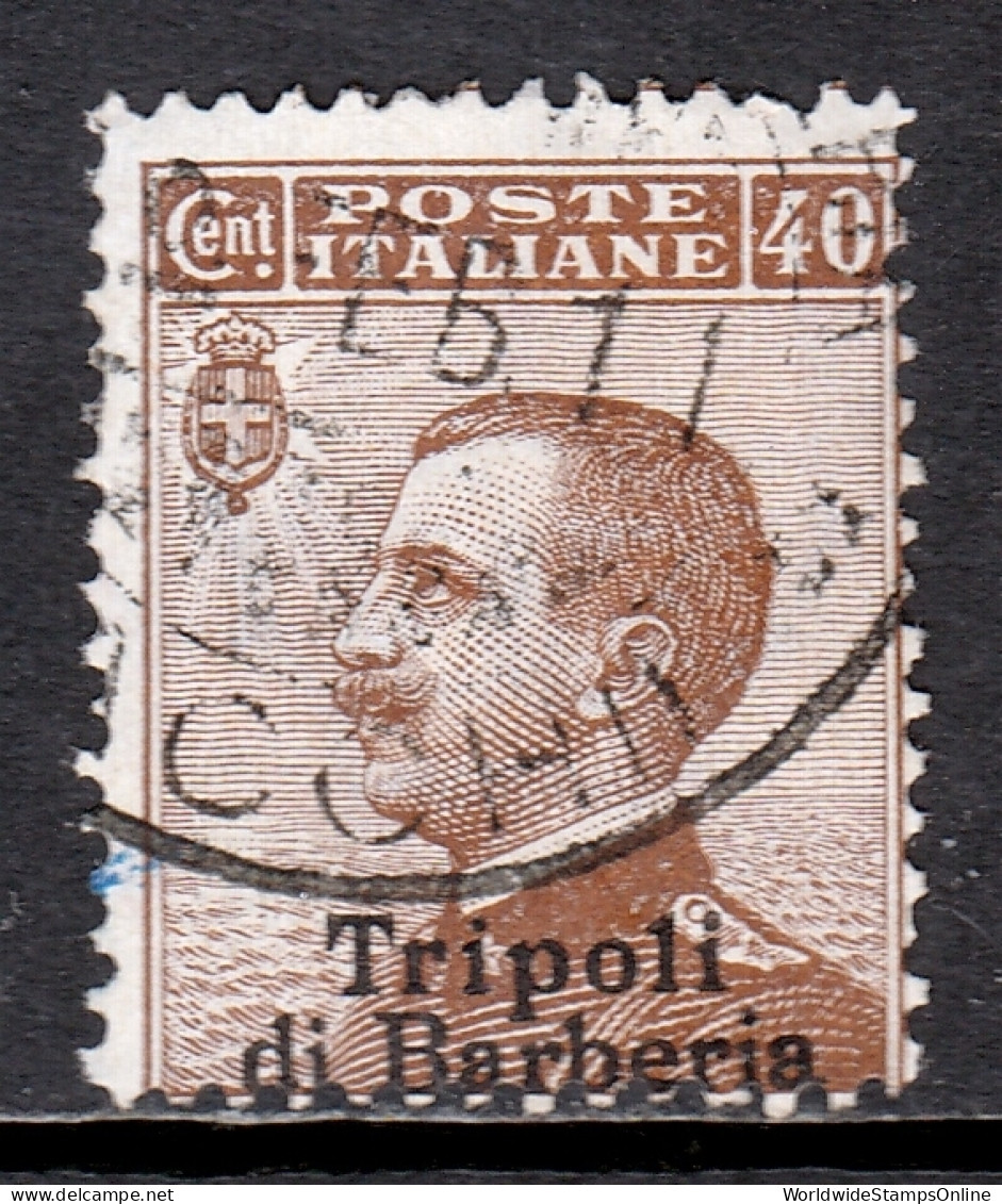 Italy (Offices In Tripoli)  - Scott #7 - Used - SCV $7.50 - Sonstige & Ohne Zuordnung