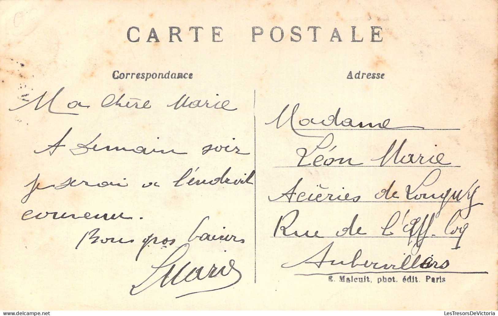 FRANCE - 93 - SEVRES - La Grande Rue - EM - Carte Postale Ancienne - Autres & Non Classés