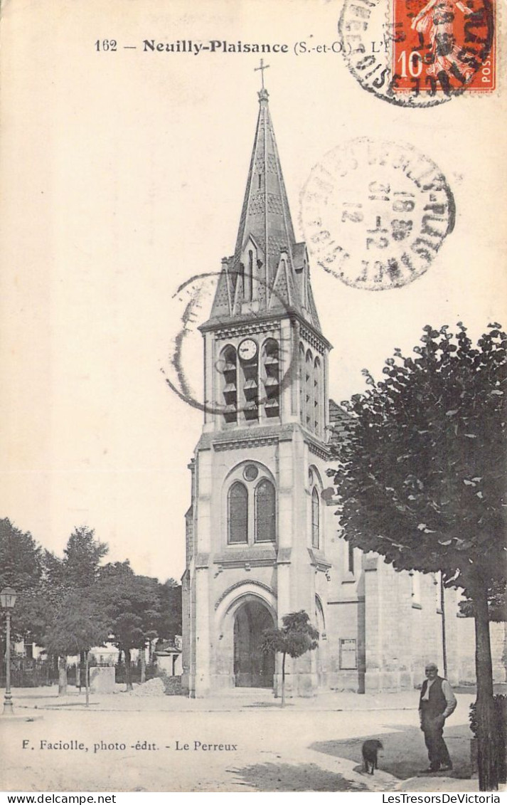 FRANCE - 93 - NEUILLY PLAISANCE - L'église - Carte Postale Ancienne - Neuilly Plaisance