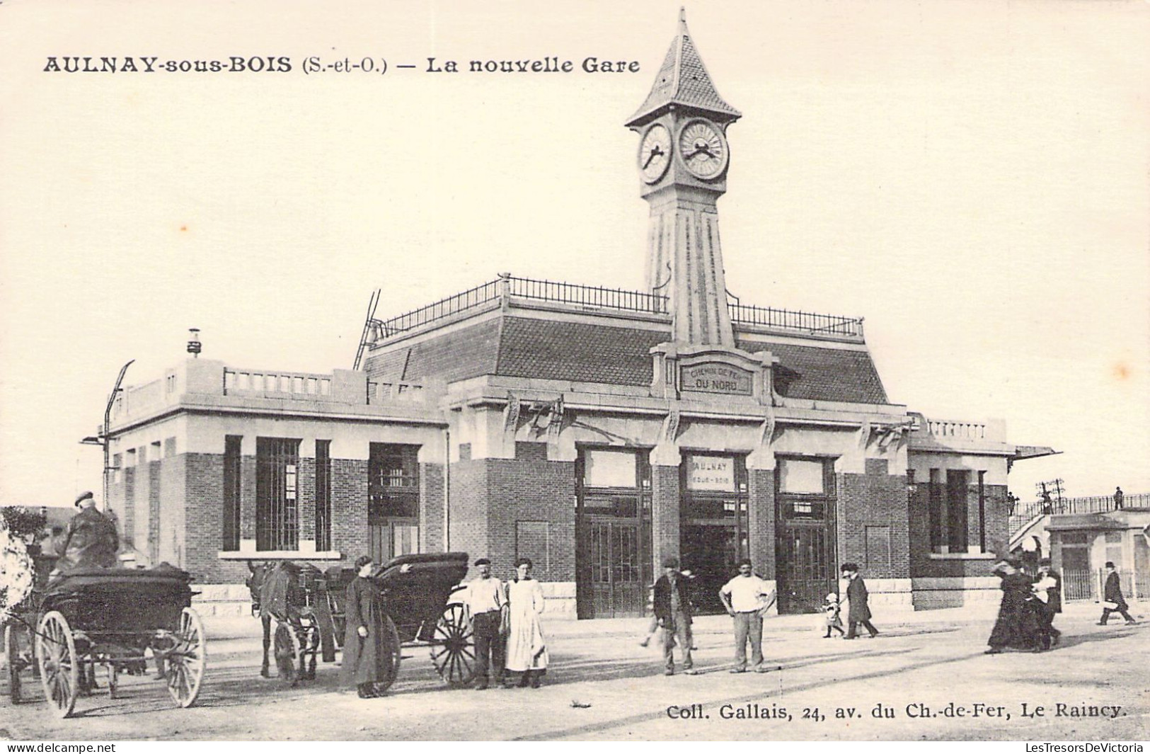 FRANCE - 93 - AULNAY SOUS BOIS - La Nouvelle Gare - Carte Postale Ancienne - Aulnay Sous Bois