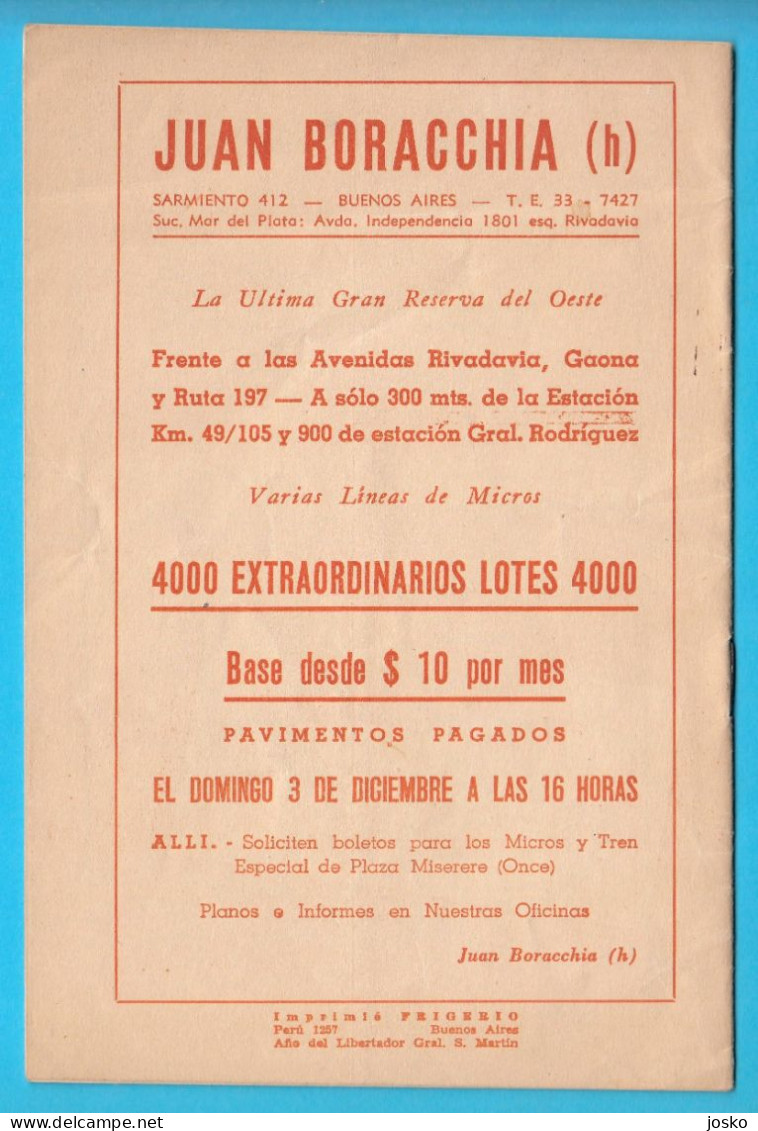 1950 FIBA World Basketball Championship (Argentina) Old Programme * Programm Programma Programa Pallacanestro Baloncesto - Boeken