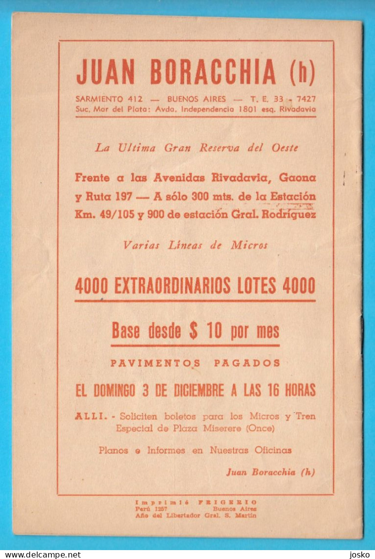 1950 FIBA World Basketball Championship (Argentina) Old Programme * Programm Programma Programa Pallacanestro Baloncesto - Livres